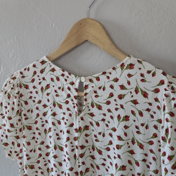 Reformation Mini Rose Rockwell Midi Dress 12 - Picture 6 of 15